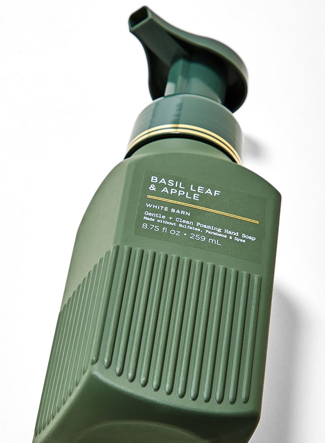 Basil Leaf And Apple Gentle And Clean Foaming Hand Soap 258.125ml