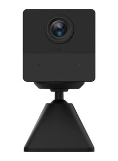 إيزفيز إيزفيز كاميرا مراقبة داخلية لاسلكية صغيرة 1080P، مراقبة الطفل، رؤية ليلية، تعمل بالبطارية، كشف الحركة البشرية، صوت ثنائي الاتجاه، قاعدة مغناطيسية سهلة التركيب، تخزين بطاقة السحاب SD (بس سي 2)  - Image 3