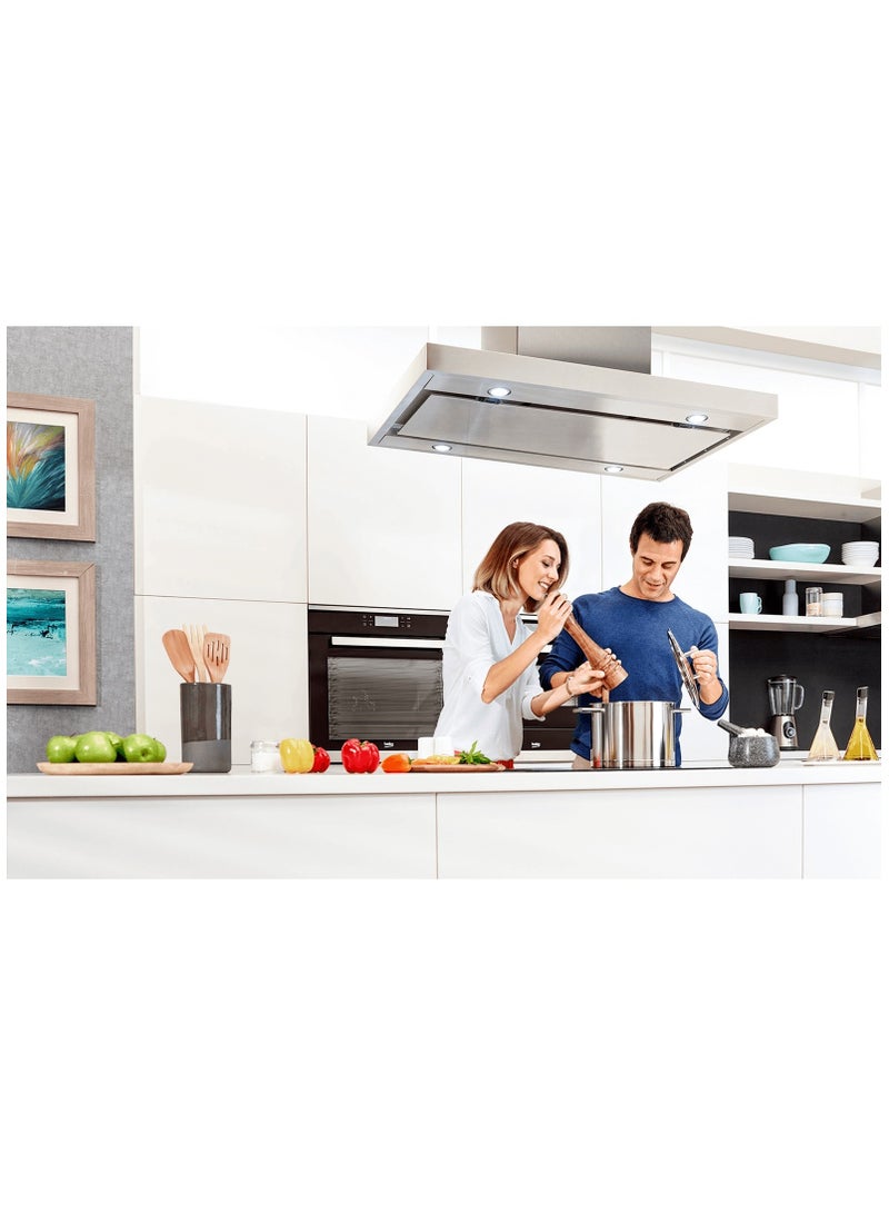 Beko - Beko Built-in Hood, 60 CM, Stainless Steel- CWB 6441 XN 133 W CWB6441XN Silver - Image 1