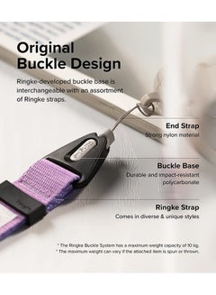 Ringke Hand Strap Designed With Adjustable Sturdy Universal QuikCatch Lanyard For Camera And Phone - Camo Black  - Image 5