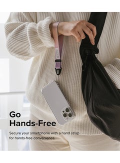 Ringke Hand Strap Designed With Adjustable Sturdy Universal QuikCatch Lanyard For Camera And Phone - Camo Black  - Image 2
