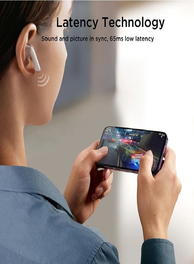 JOYROOM - Bluetooth 5.3 TWS Wireless Earphones 65Ms Low Latency Earbuds 13Mm Driver HiFi Headphones 4 Mics+ENC Hd Call White - Image 1