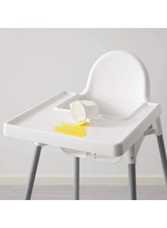 ALMUFARREJ Adjustable High Chair With Dining Tray And Safety Seat Belt For Children  - Image 4