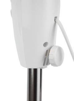 KRYPTON Stand Fan 3 Speed 6 Leaf blade Horizontal oscillation Adjustable height and tilt setting  50 W KNF6436 White/Blue  - Image 5