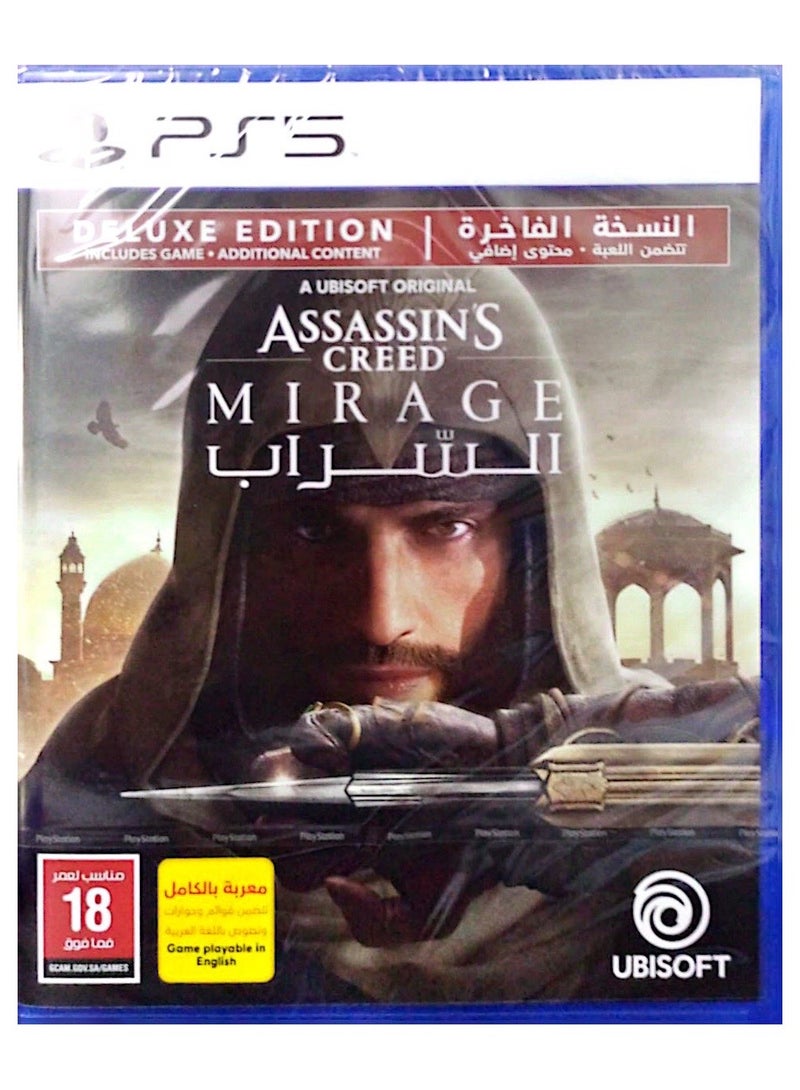 Ubisoft Assassins Creed Mirage Deluxe Edition - PlayStation 5 (PS5)