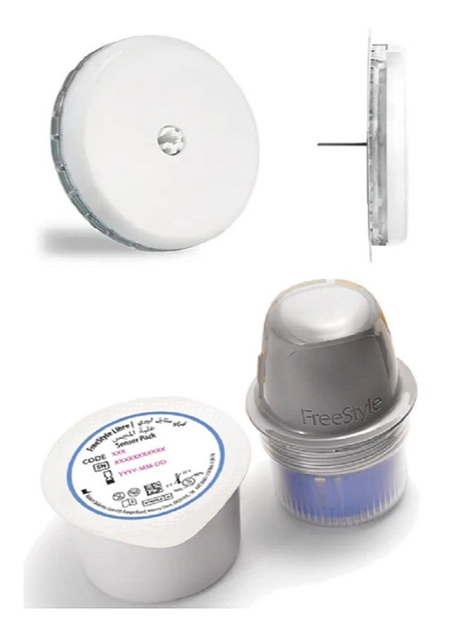 FreeStyle Libre - Pack Of 3 New 2 Flash Glucose Monitoring System Sensor Kit - Image 1
