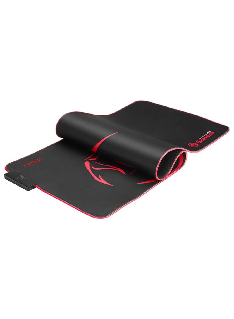 مارفو Scorpion MG010 L-Size Gaming Mousepad RGB Effects - Image 5