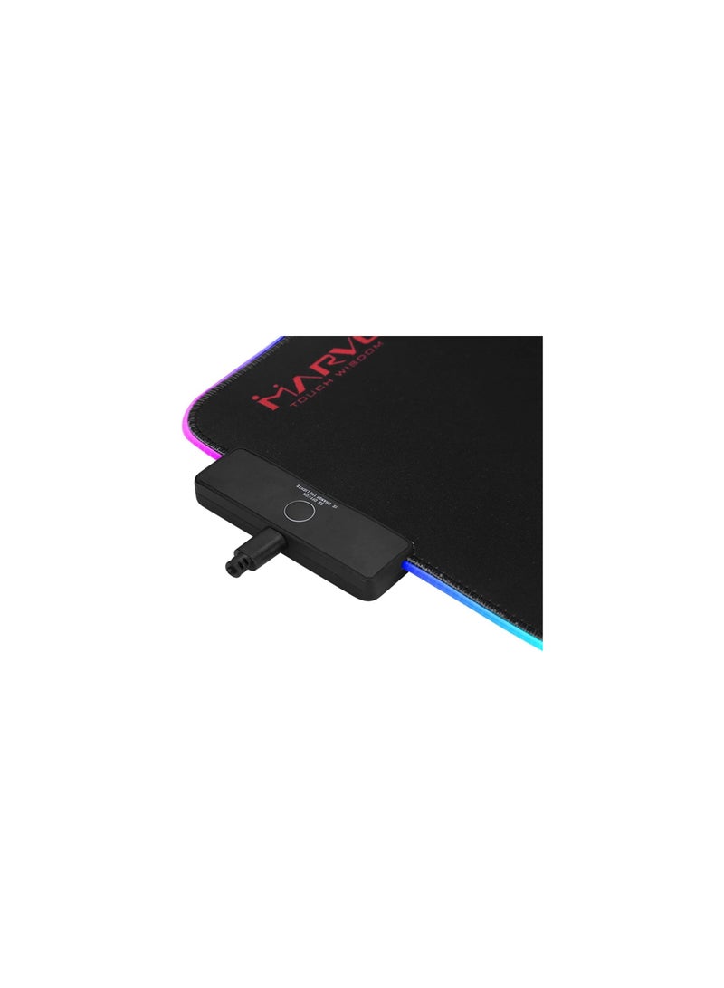 MARVO Scorpion MG08 S-Size Gaming Mousepad RGB Effects - Image 4