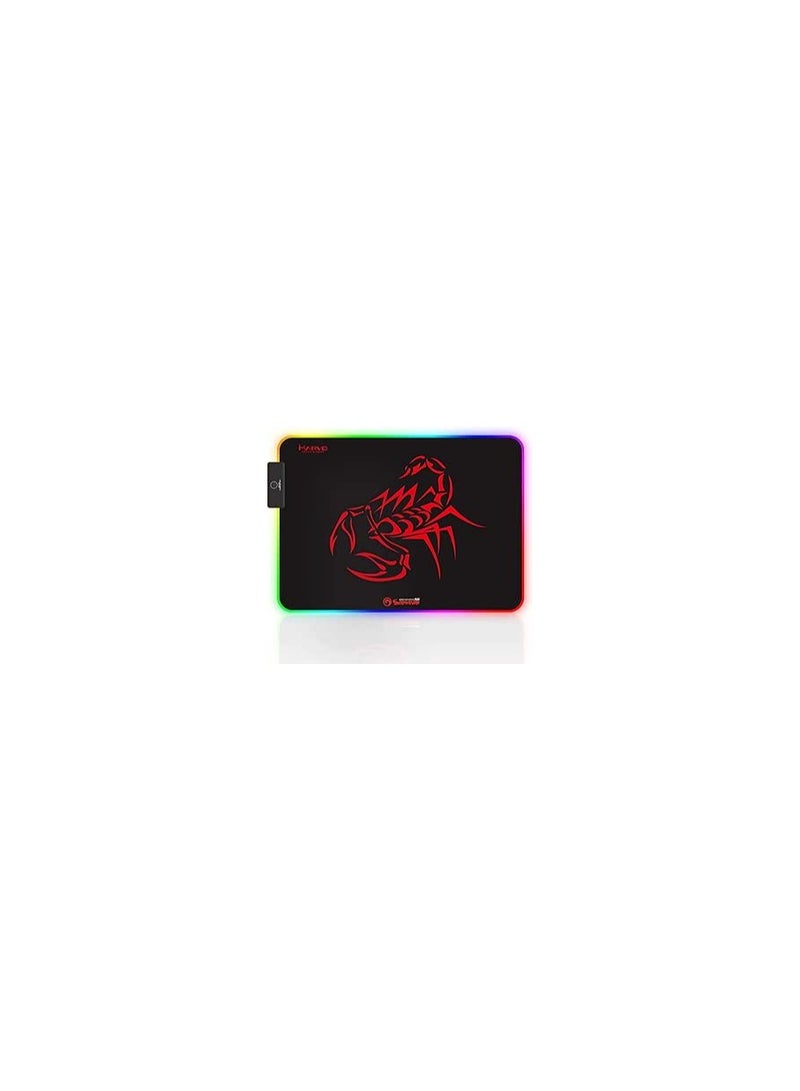 MARVO Scorpion MG08 S-Size Gaming Mousepad RGB Effects - Image 5