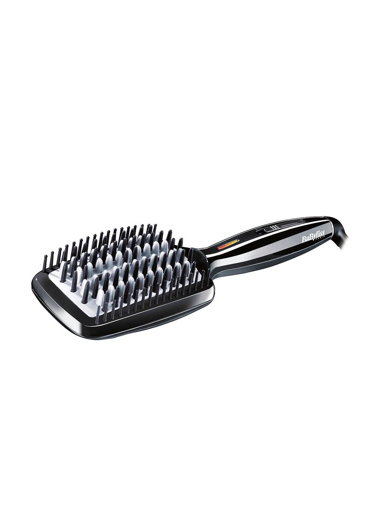 babyliss International Version Babyliss Hot Str Brush 3D Tech Black  - Image 3