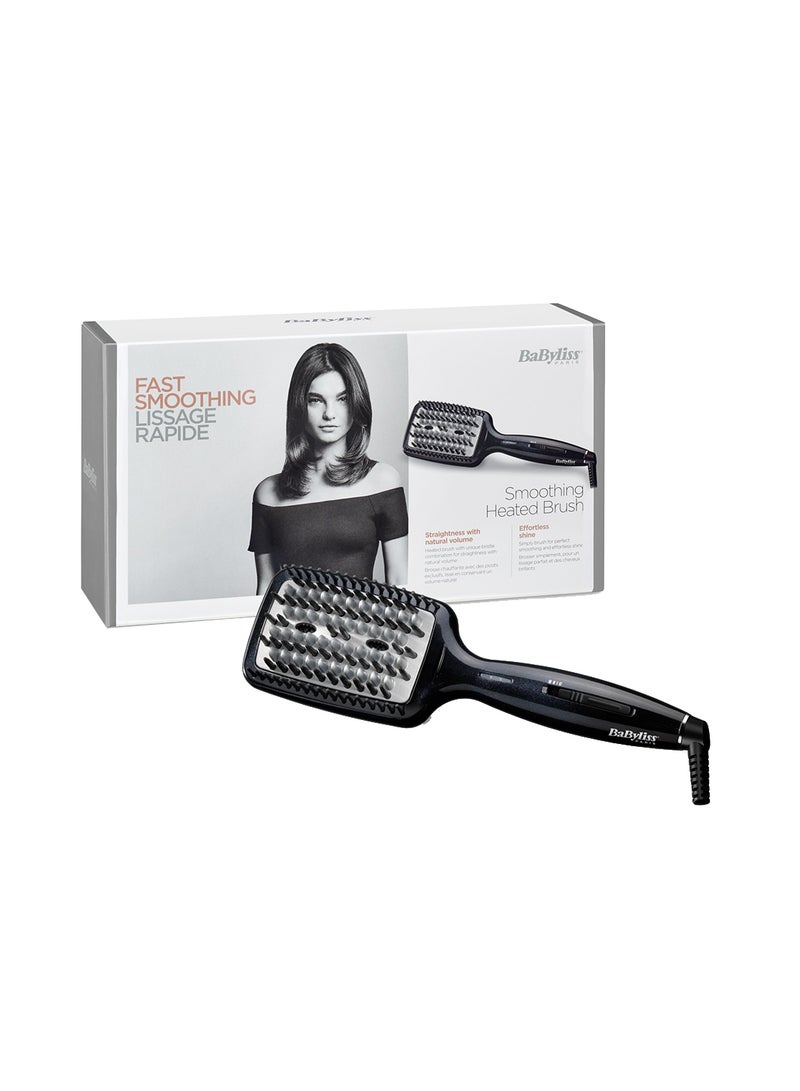 babyliss International Version Babyliss Hot Str Brush 3D Tech Black  - Image 2