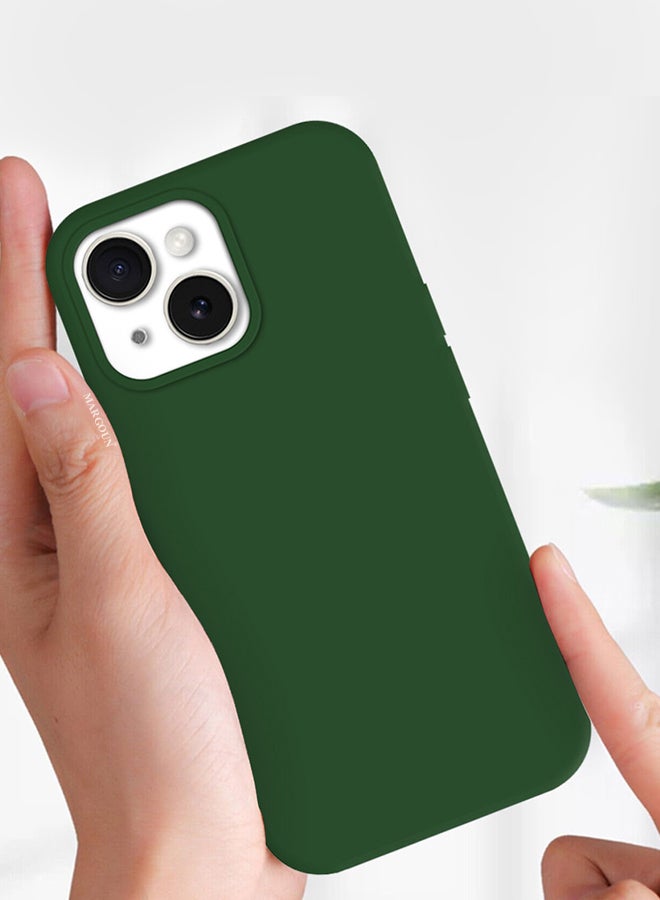 مارجون غطاء سيليكون لجهاز iPhone 15 مع مغناطيس مغناطيسي غطاء خلفي متين ومقاوم للخدوش - Image 4