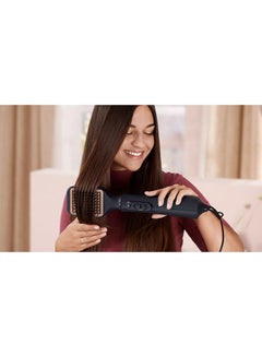 Philips Air Styler For Multiple Hairstyles With Heat-Distribution Technology For Smooth-Shine, Frizz-Free Hair Results, 5 Attachments, 1000W Blue  - Image 5
