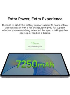 هونور Pad X9 11.5 بوصة رمادي فضائي 4 جيجابايت رام 128 جيجابايت 4G - إصدار الشرق الأوسط مع غطاء  - Image 5