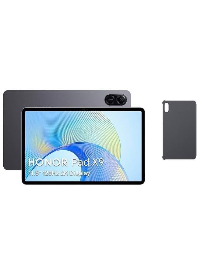 Honor Pad X9 11.5 Inch Space Grey 4GB RAM 128GB 4G - Middle East Version With Cover - Image 1