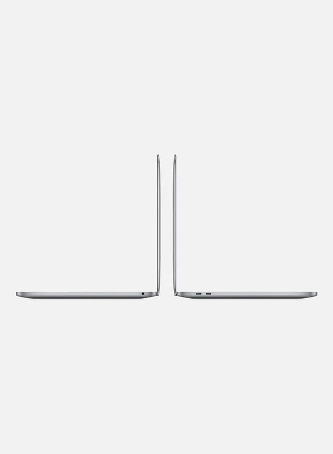 Apple - MacBook Pro MNEH3 13-Inch Display : Apple M2 chip with 8-core CPU and 10-core GPU, 256GB SSD With Crystal Clear Case & Sleeve Case English/Arabic Space Grey - Image 1