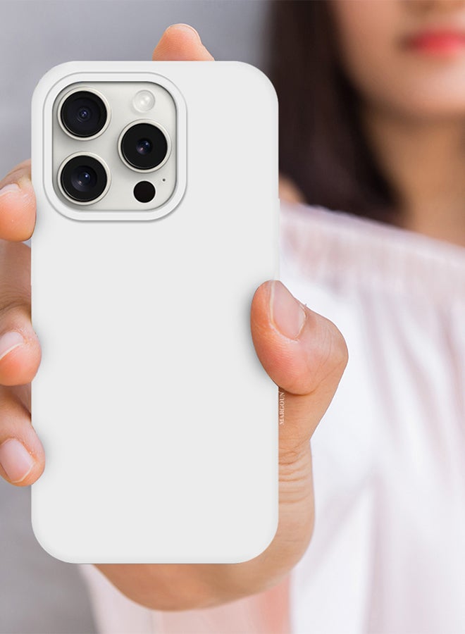 مارجون غطاء سيليكون لهاتف iPhone 15 Pro Max مع غطاء خلفي متين ومضاد للخدش من MagSafe - Image 3