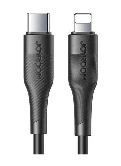 Cable JOYROOM S-1224M3 TYPE-C TO LIGHTNING CABLE PD20W 120CM Black