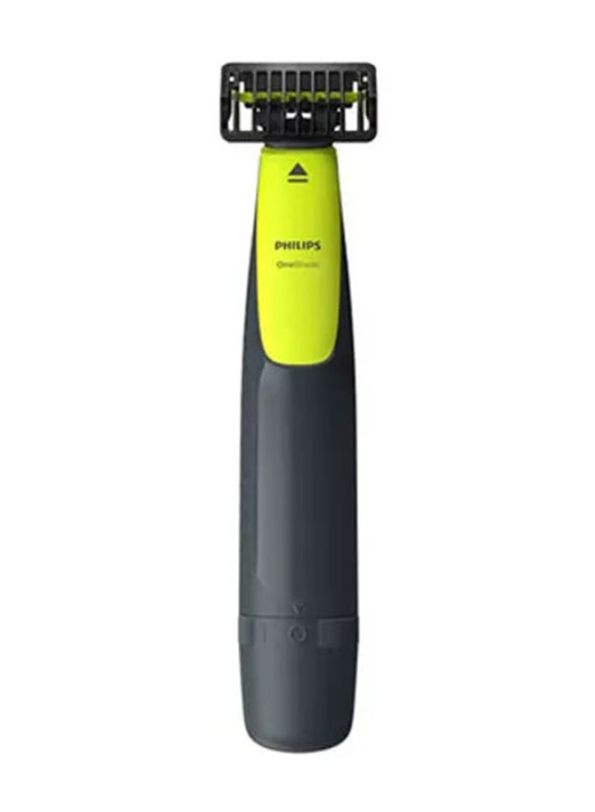 Philips - International Version Qp2510-10 Oneblade Electric Trimmer And Shaver With 2 Combs Lime Green - Image 1