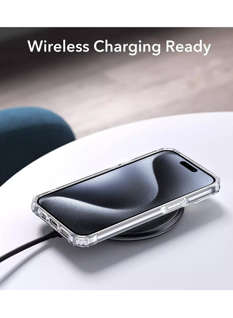 tech21 Premium Protection Series  Completely And Scratch-Resistant Case Cover Built-In Dust-Proof For Apple iPhone 15 Pro 2023 Clear  - Image 3