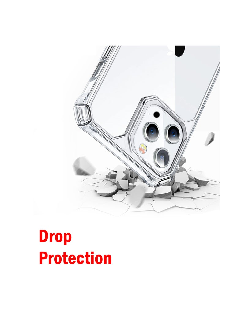 tech21 - Premium Protection Series Completely And Scratch-Resistant Case Cover Built-In Dust-Proof For Apple iPhone 15 Pro Max 2023 Clear - Image 1