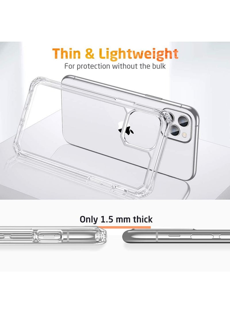 tech21 - Premium Protection Series Completely And Scratch-Resistant Case Cover Built-In Dust-Proof For Apple iPhone 15 Pro Max 2023 Clear - Image 1