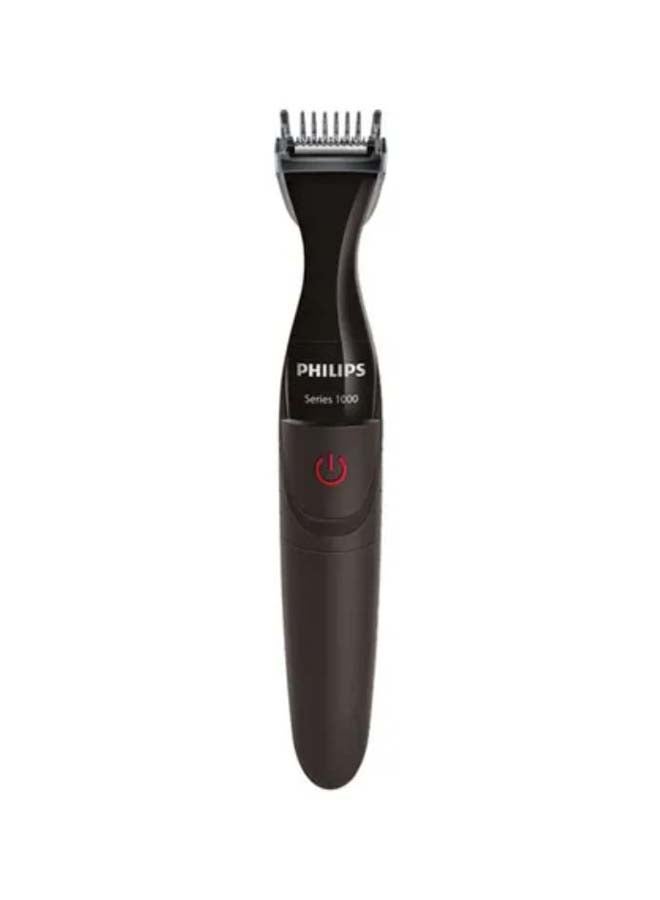 Philips International Version MG1100 Multigroom Ultra Precise Beard Styler Black Black  - Image 3