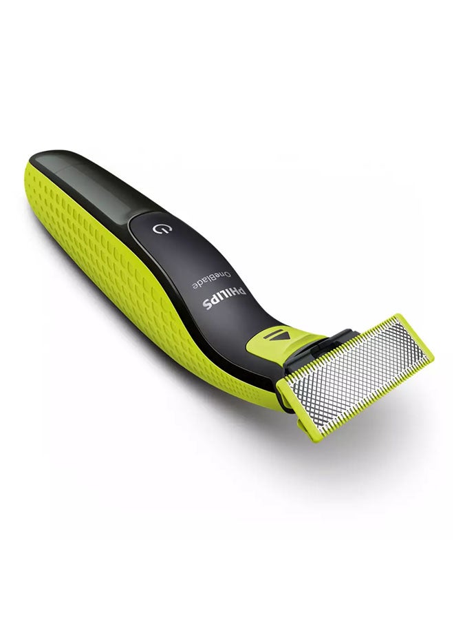 Philips International Version Oneblade Hybrid Electric Trimmer And Shaver Green/Black-Qp2520/20 Green/Black 18 x 20.5 x 6cm Green/Black - Image 3