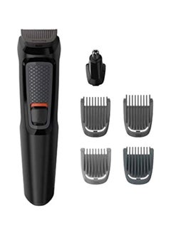 International Version All-In-1 Multigroom Series 3000 Trimmer MG3710/13 With 2 Years Warranty, Black Black