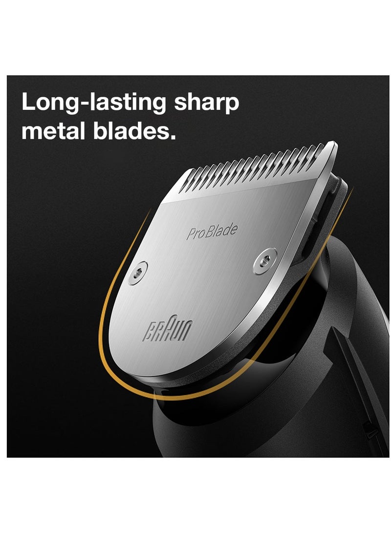 براون ماكينة تشذيب اللحية 9 مع عجلة دقيقة بتقنية Pro Blade AutoSense باللون الأسود - Image 4