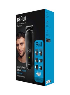 BRAUN 9-in-1 Style Kit 5 Beard Body Ear And Nose Grey  - Image 3