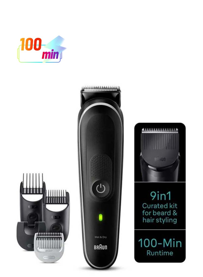 BRAUN 9-in-1 Style Kit 5 Beard Body Ear And Nose Grey  - Image 1