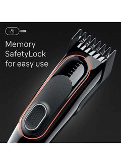 BRAUN Hair Clipper Series 5, Hair Clippers For Men With 9 Lenght Settings HC5310 Black  - Image 5