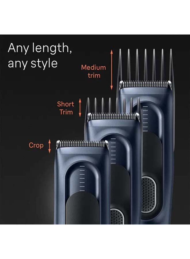 BRAUN HC 5350 Hair Clipper, fully washable, 17 length settings, Rechargeable, Fully washable Black - Image 4