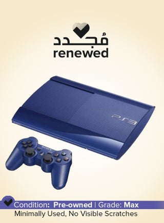 Renewed - PlayStation 3 Super Slim 500GB Console With 2 DUALSHOCK 3 Controllers - pnsku/N70012538V/45/_/1746593659/42253ef4-79b6-42e4-9e5c-81498fbadfc3