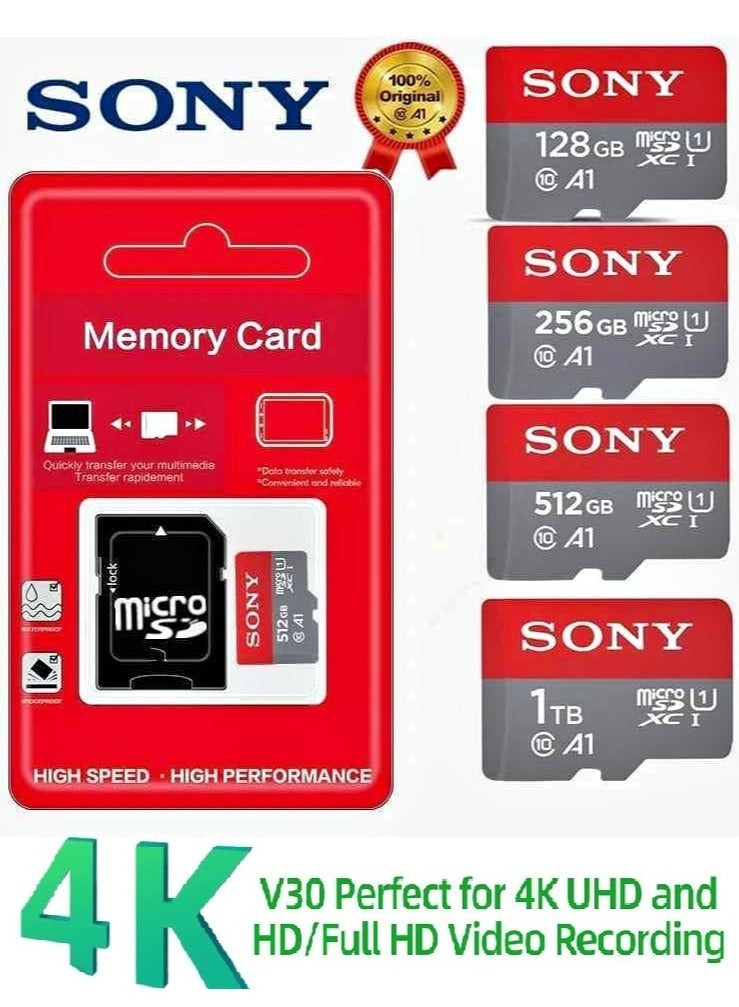 Sony Ultra Fast Speed Micro SD Memory Card Class 10 Tf Flash Card Up To 98Mb/s 512 GB - Image 2