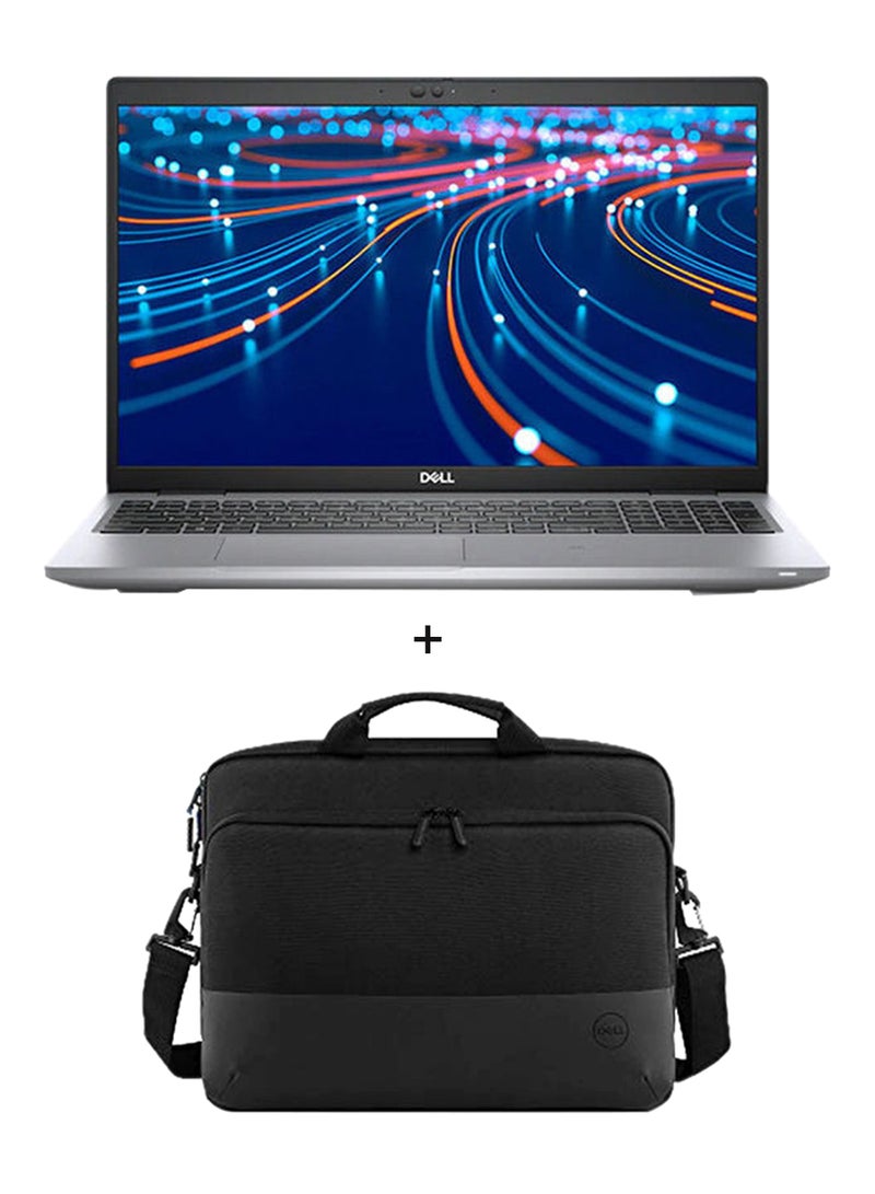 DELL - Newest 2023 Latitude 5520 Business & Professional (Upgraded Version) Laptop 15.6-Inch Display, Core i5-1135G7 Processor/16GB RAM DDR4/512GB SSD/Windows 11 Pro With Free Dell Bag English Silver - Image 1
