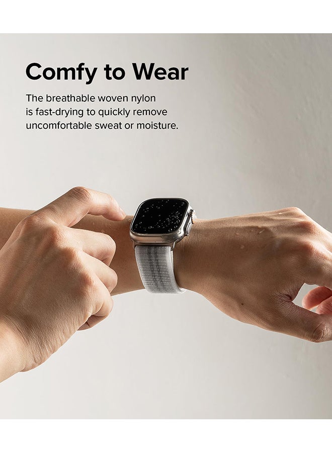 رينجك حلقة هوائية رياضية لسوار ساعة Apple Watch مقاس 42 مم و44 مم و45 مم و49 مم مصممة لـ Ultra Band، Series 8، 7- - Image 3