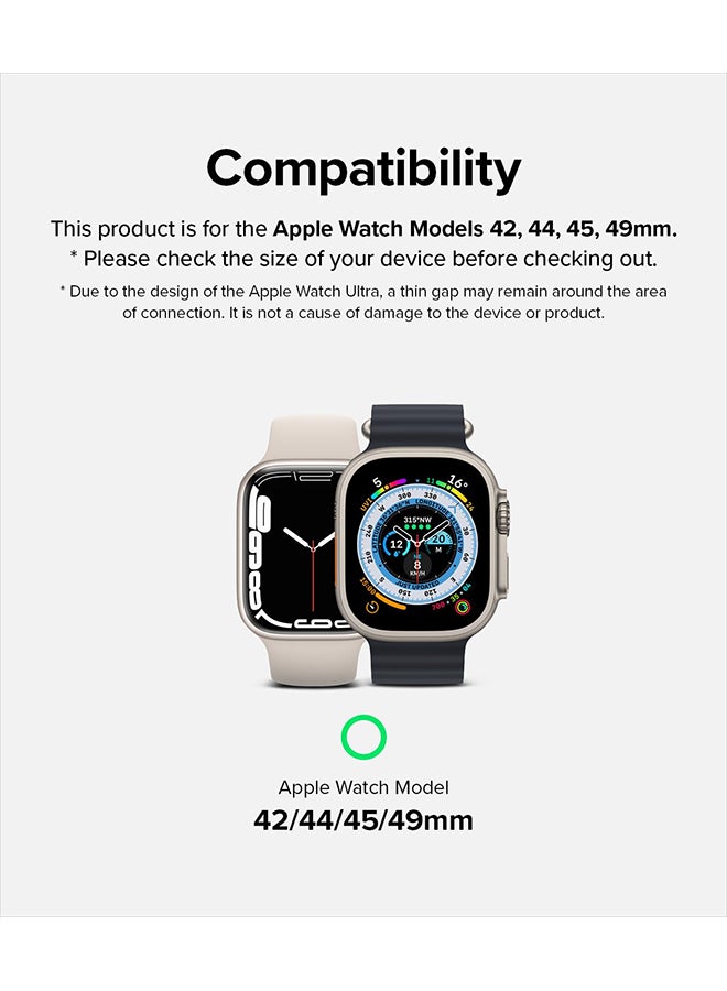 رينجك حلقة هوائية رياضية لسوار ساعة Apple Watch مقاس 42 مم و44 مم و45 مم و49 مم مصممة لـ Ultra Band، Series 8، 7 - - Image 2