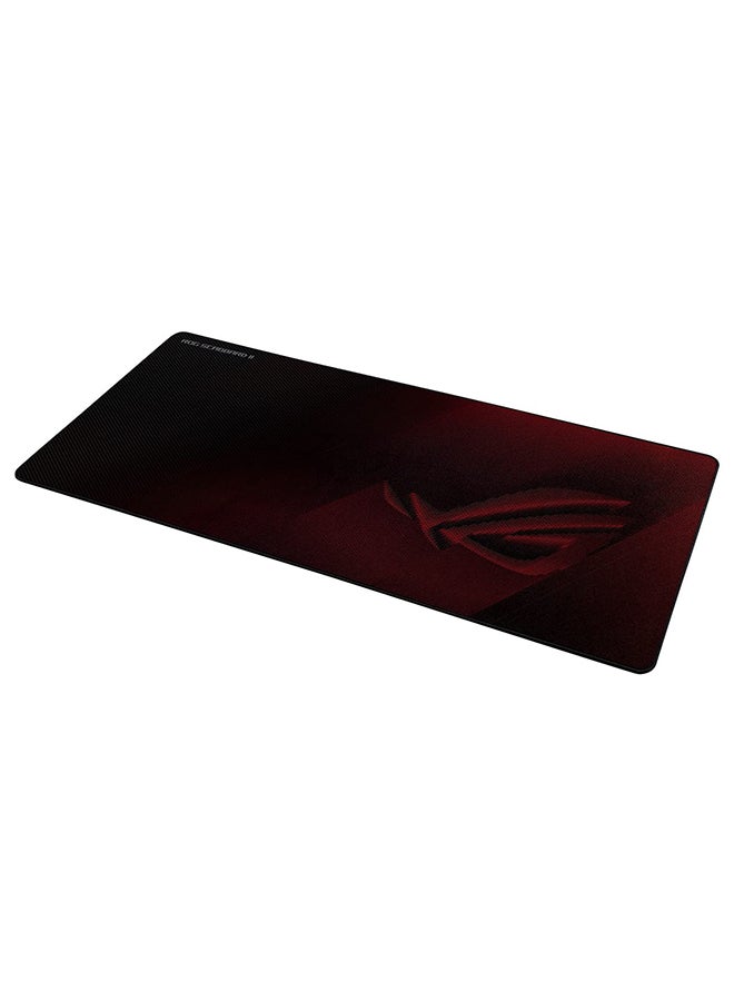 ASUS ASUS ROG Scabbard II Extended Gaming Mouse Pad | Nano Technology Smooth Glide Tracking | Protective Coating for Water, Oil, Dust-Repelling Surface | Anti-Fray Flat-Stitched Edges | Non-Slip Rubber Bas  - Image 2