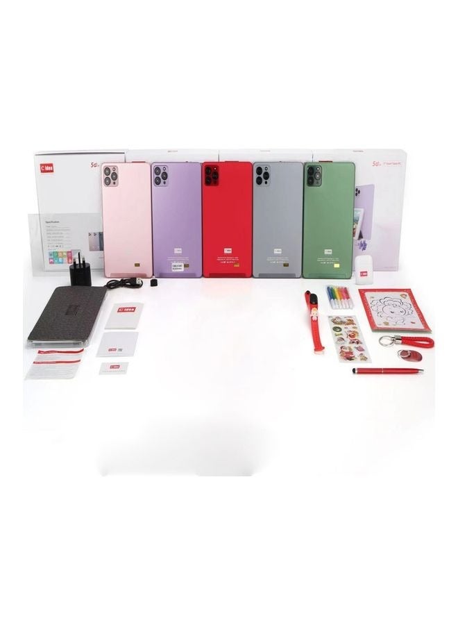 C idea 5G Android Tablet CM813 Pro 8 Inch Zoom Supported Smart Tab With Quad Core CPU Bluetooth Wifi Silicon Protective Case Cover And Many Gift Pink - Image 5