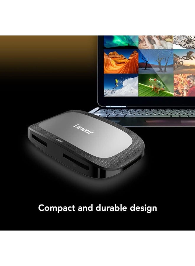 Lexar Professional CFexpress Type A / SD UHS-II USB 3.2 Gen2 Reader Black  - Image 4