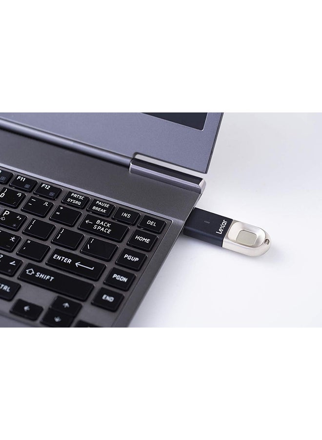 Lexar JumpDrive Fingerprint F35 USB 3.0 Flash Drive 64GB 64 GB  - Image 3