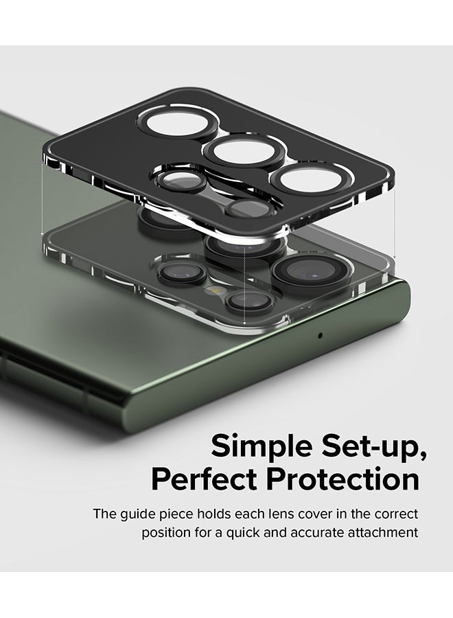 Ringke Samsung Galaxy S23 Ultra 5G, Anti-Scratch Tempered Glass Camera Lens Protector- Clear - Image 5