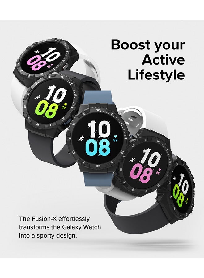 رينجك حافظة Fusion-X Guard لساعة سامسونج جالاكسي 5/4 مقاس 44 ملم غطاء متين مقاوم للصدمات - - Image 3