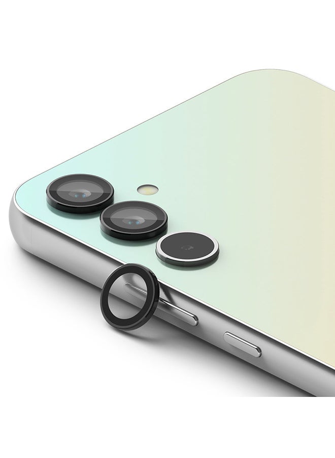 Ringke Camera Lens For Samsung Galaxy A14 A24 A34 Tempered Glass Covers And Aluminum Alloy Frames Adhesive Coating Clear - Image 1