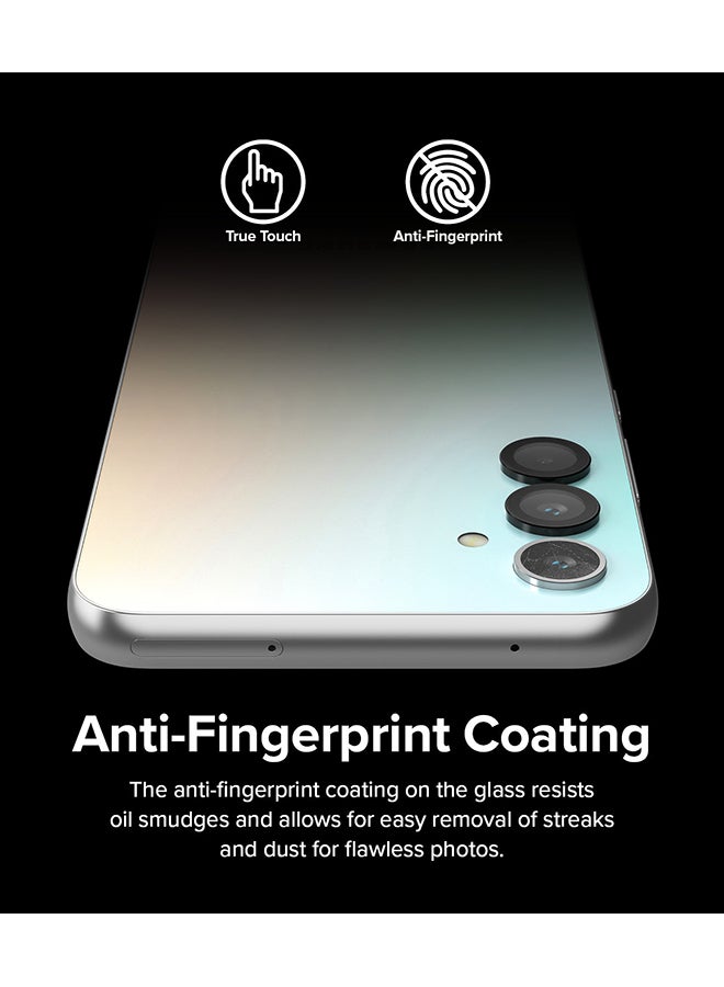 Ringke Camera Lens For Samsung Galaxy A14 A24 A34 Tempered Glass Covers And Aluminum Alloy Frames Adhesive Coating Clear - Image 3
