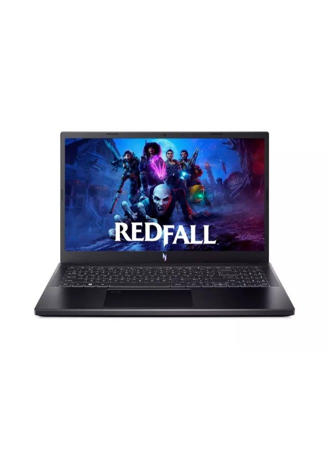 (Upgraded Version) Nitro V15 ANV15 Gaming Laptop, 15.6" FHD IPS 144Hz Display, Intel Core i7-13620H, 16GB RAM, 1 TB SSD, GeForce RTX 4050 6GB GPU, Backlit Win11 Home / English/Arabic black