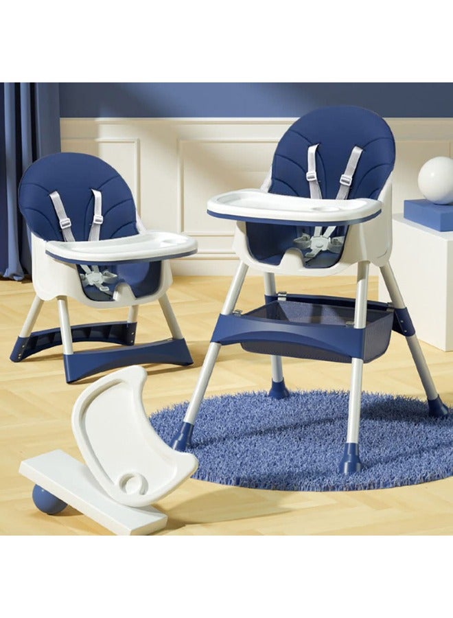 بيبي لاف Baby High Chair, Blue, 33-803-11B - Image 1