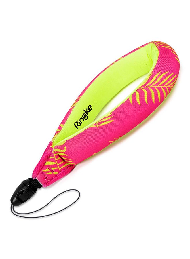 Ringke 2 Pack Waterproof Floating Strap Wristband Hand Grip Lanyard For Camera Phone Key - Palm Leaves Multicolour - Image 1